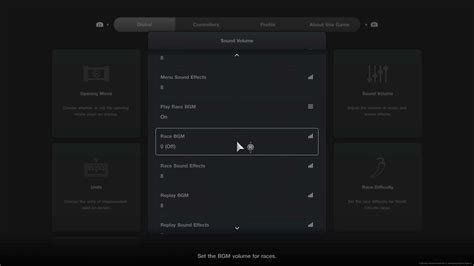 how to turn off music in gran turismo 7 and is there a way to customize the game's soundtrack?